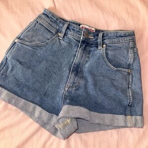 Wrangler Women's Blue Denim Shorts